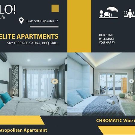 Bpr Elite Apartments - Sky Terrace Budapest Luaran gambar